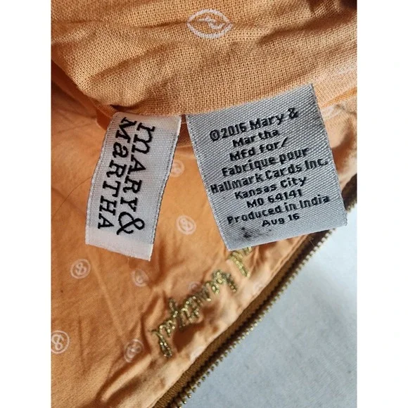 Mary & Martha Hello Beautiful Travel Cosmetic Organizer Floral Spring Christian - Picture 8 of 8